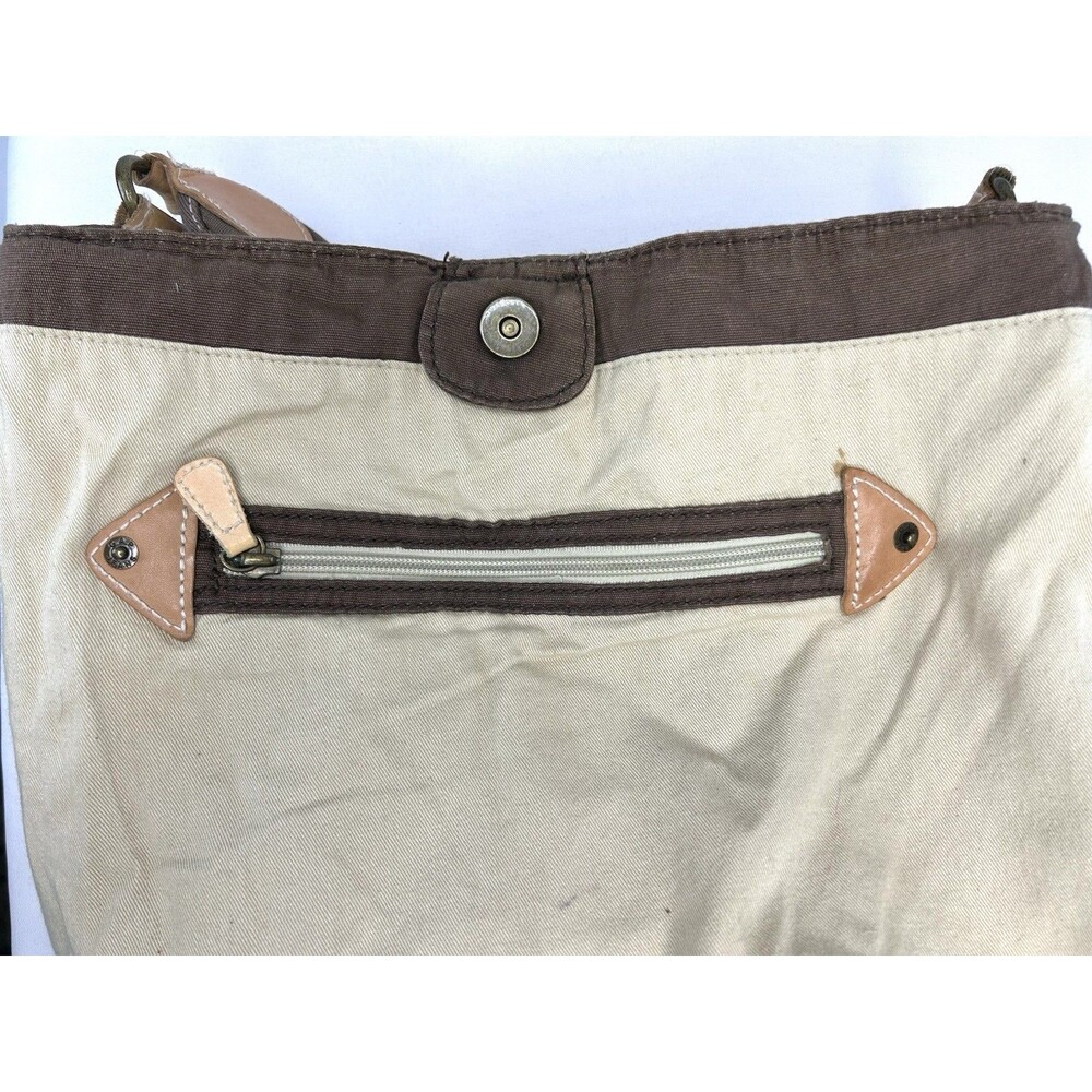 Y2K Gap Baguette Shoulder Bag Women’s Brown Lined Handbag Purse - Picture 10 of 11